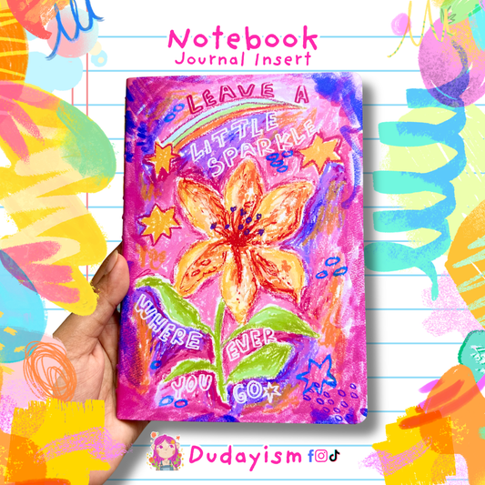 Leave A Little Sparkle | A5 Notebook