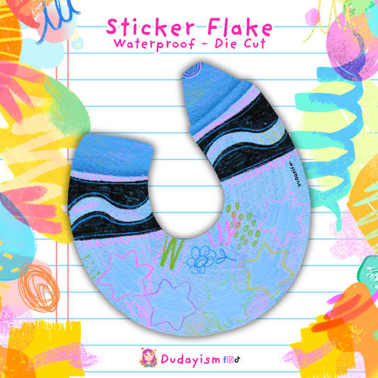 Crayon - Sticker Flake