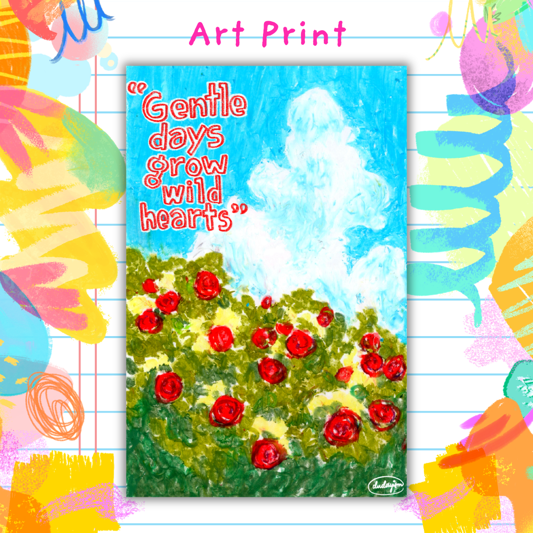 Gentle Days - Art Print