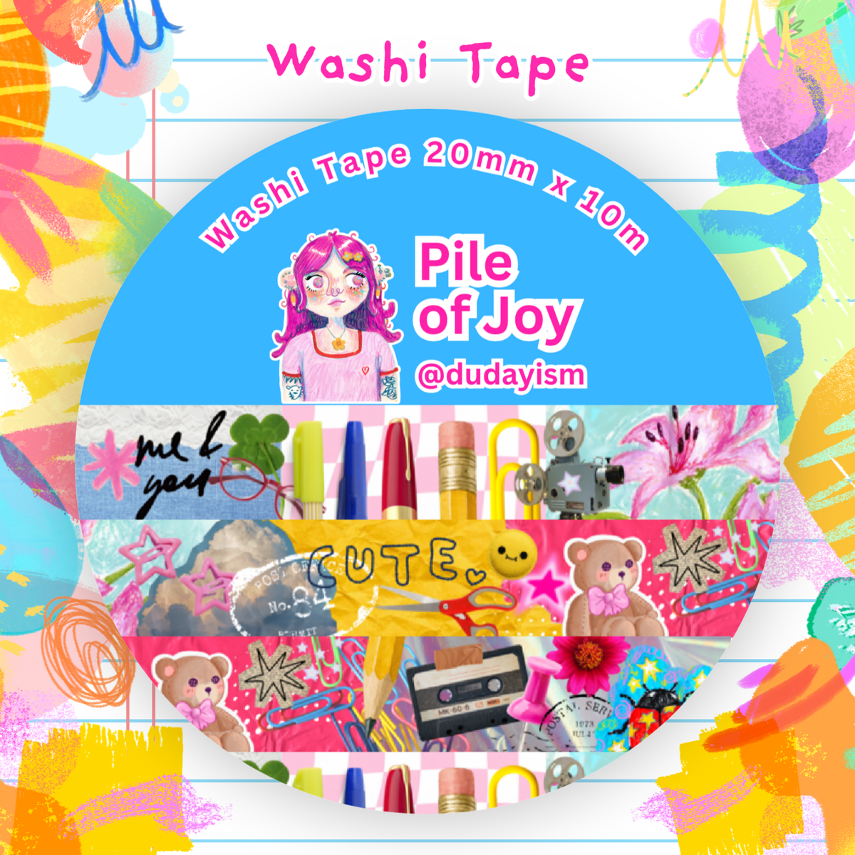 Pile of Joy - Washi Tape