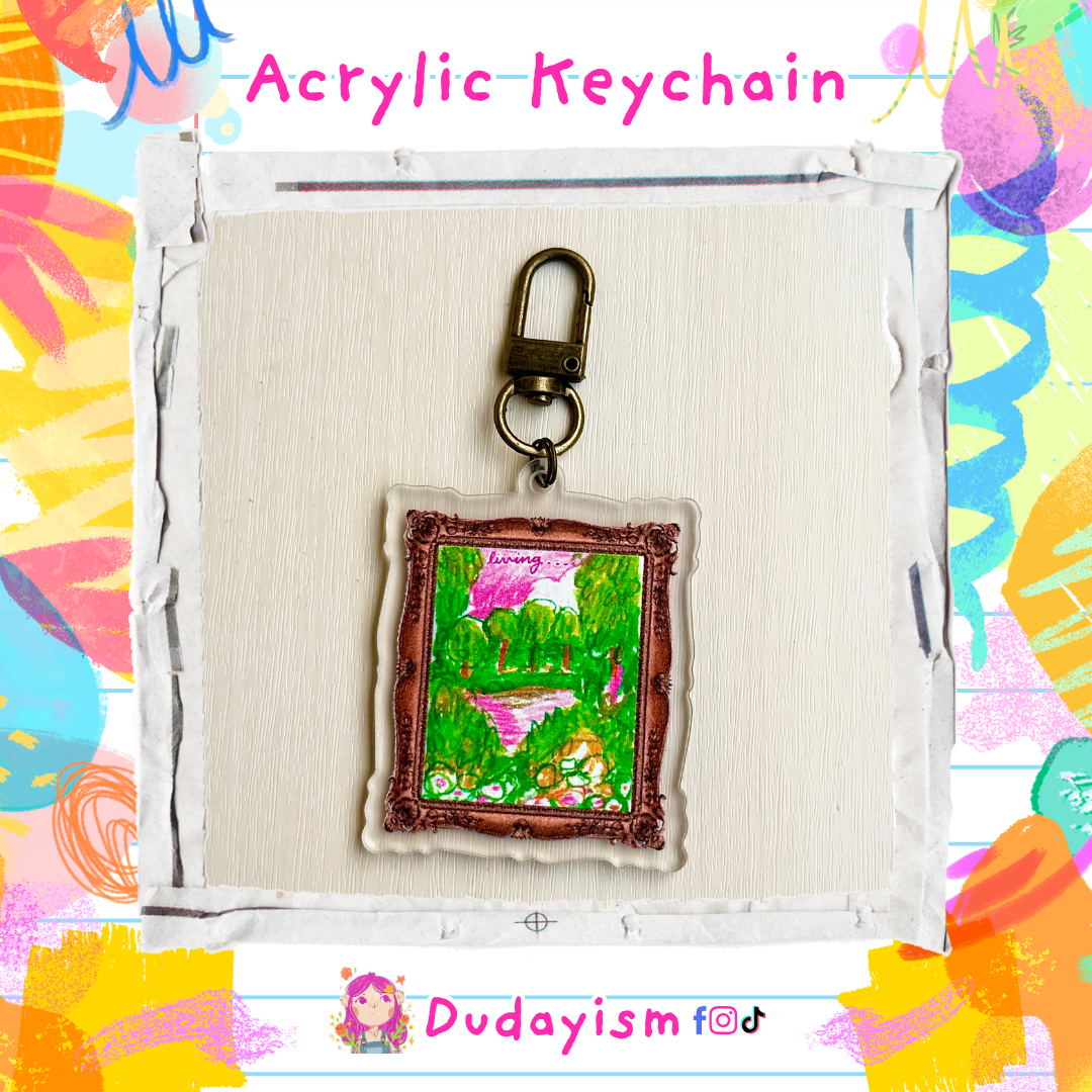Living - Keychain
