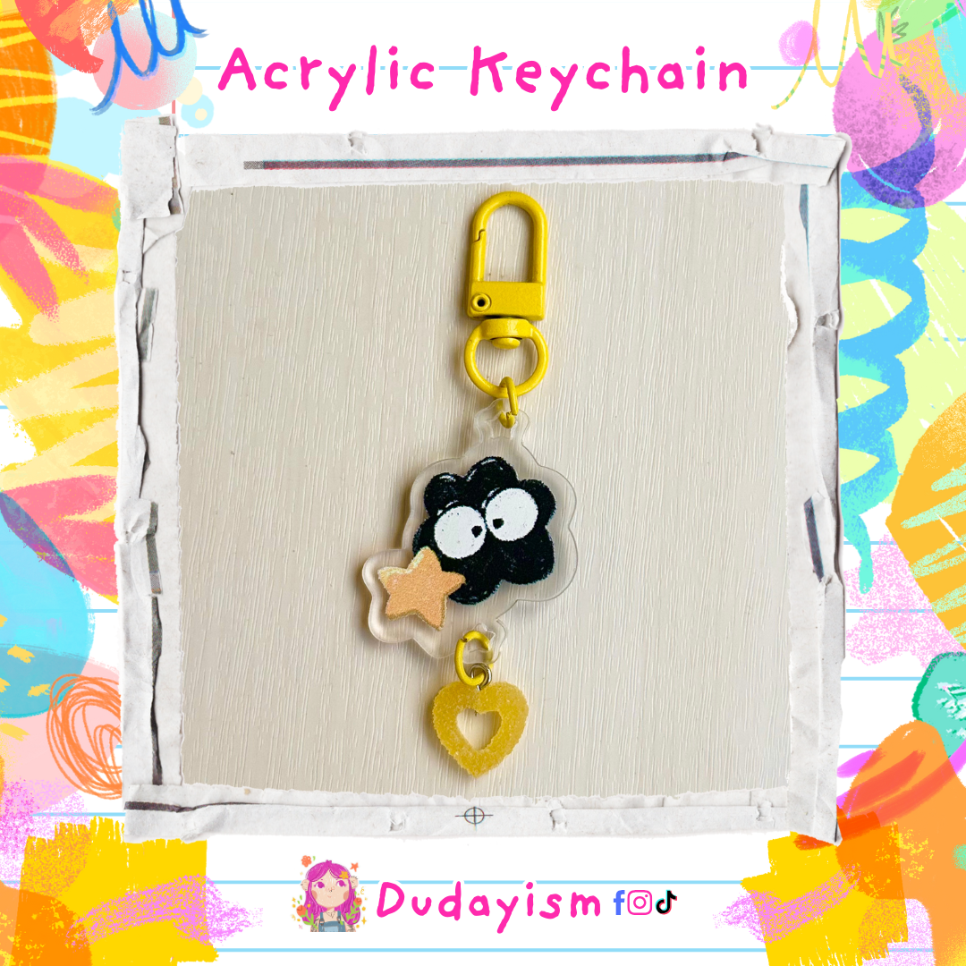 Yellow Soot - Keychain