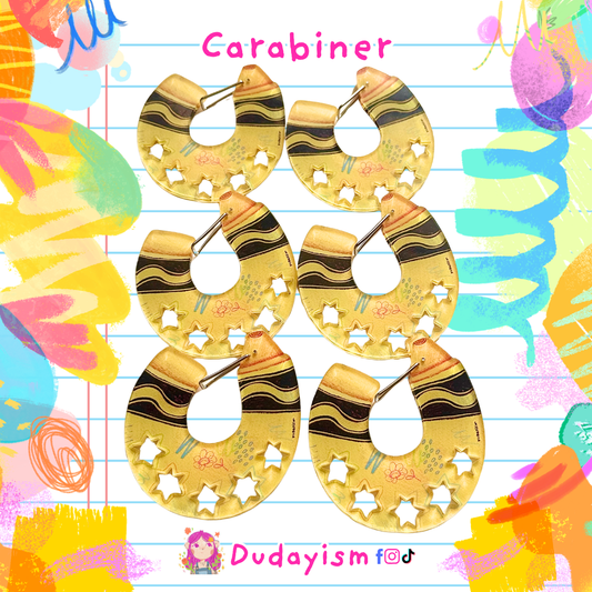 Crayon: Yellow - Carabiner