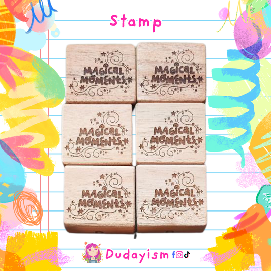 Magical Monments - Rubber Stamp