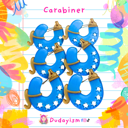 Fountain Pen: Blue - Carabiner
