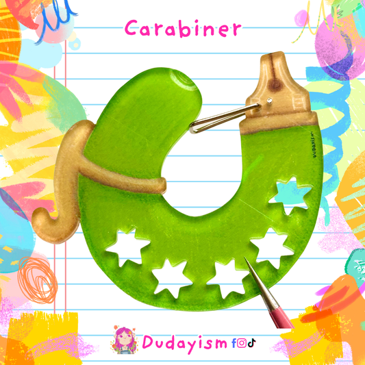 Fountain Pen: Green - Carabiner