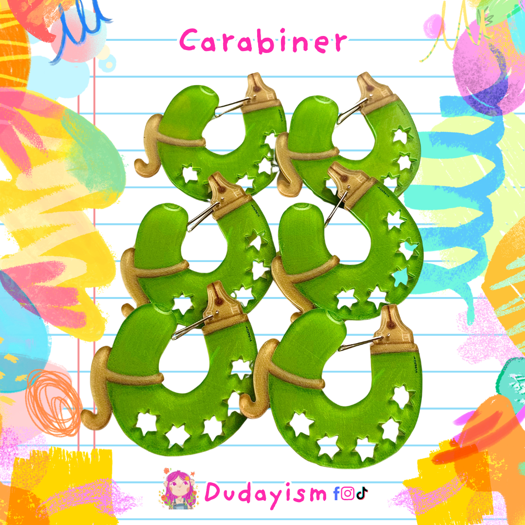 Fountain Pen: Green - Carabiner