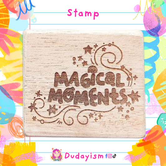 Magical Monments - Rubber Stamp