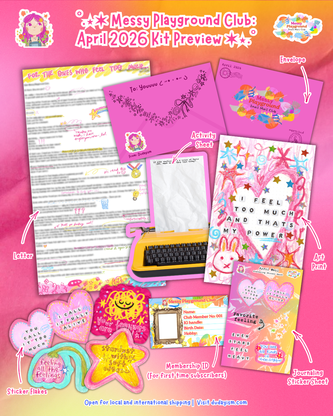 April Snail Mail - 2026