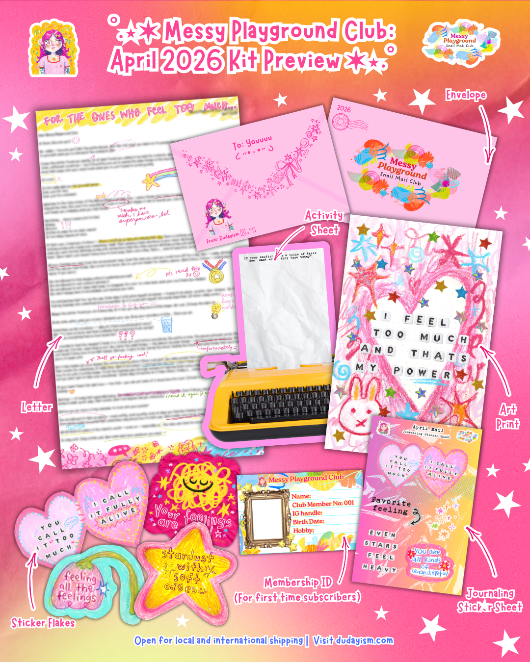April Snail Mail - 2026