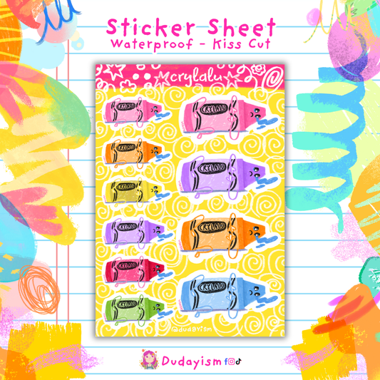 Crylalu - Sticker Sheet