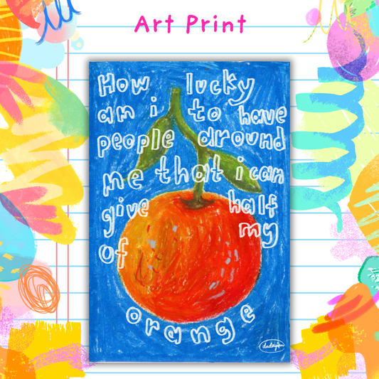 How Lucky Am I - Art Print