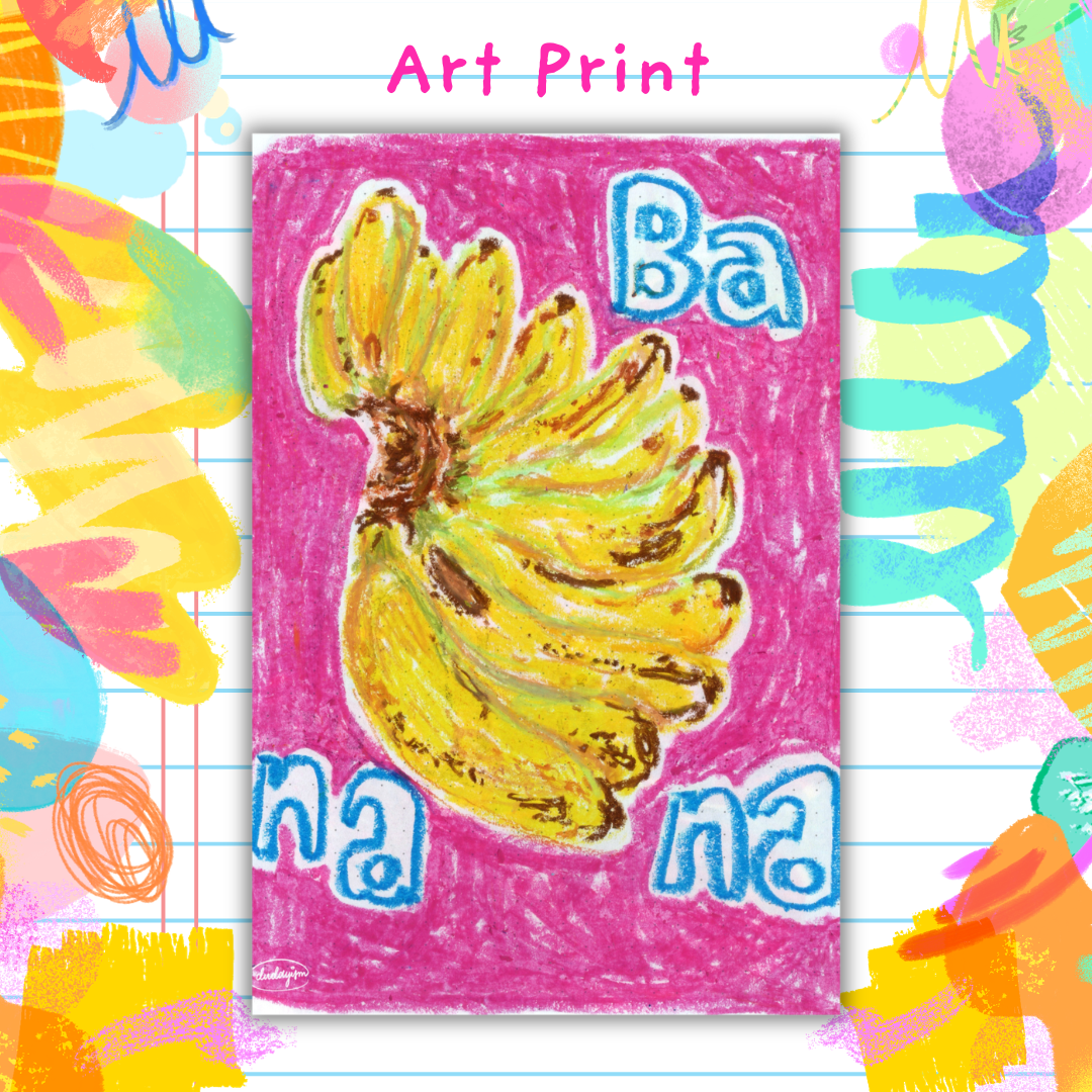 Banana - Art Print