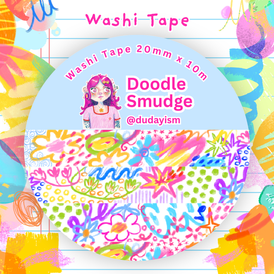 (UPCOMING) Doodle Smudge - Washi Tape