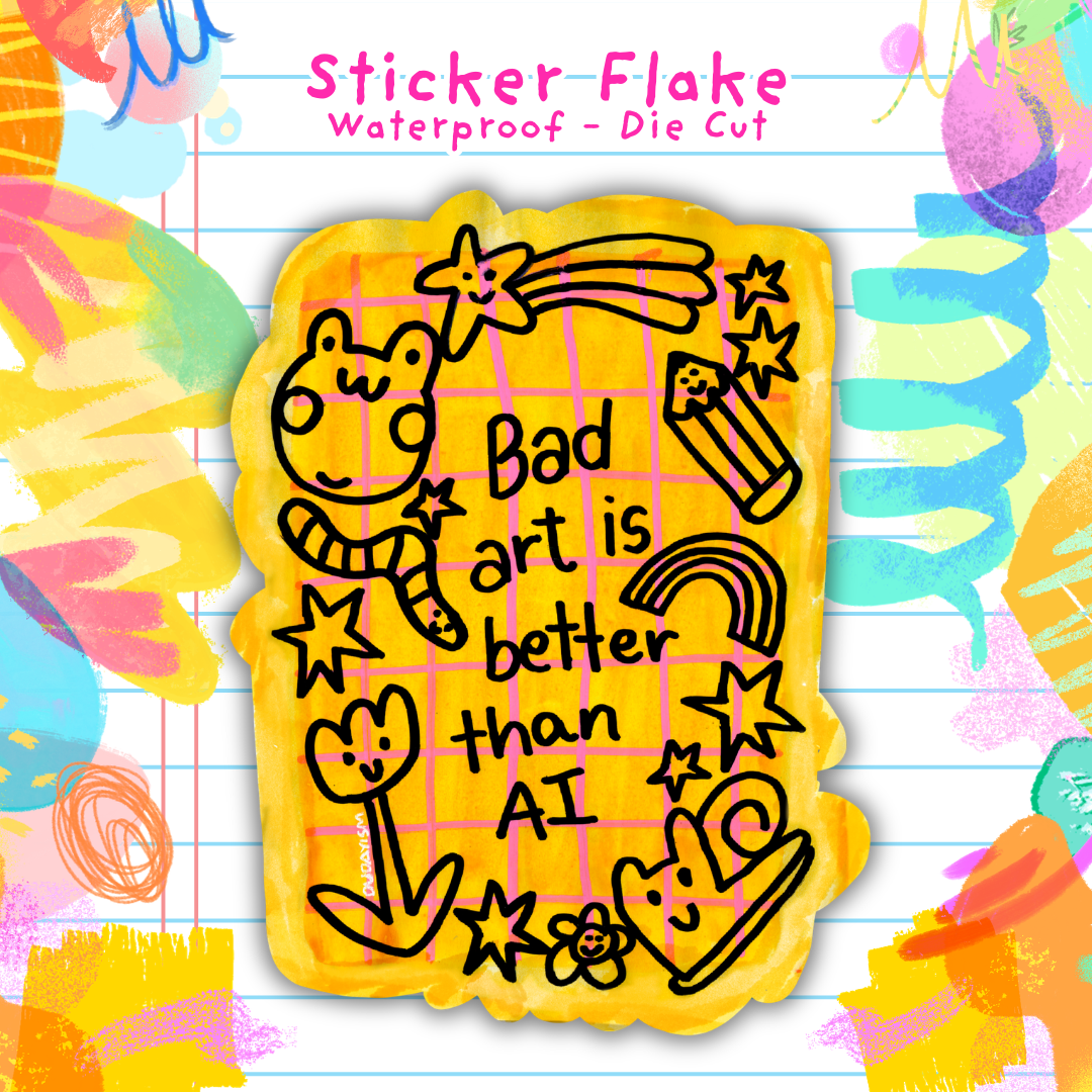 Bad Art Is Better Than AI