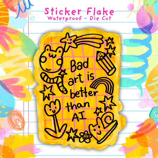 Bad Art Is Better Than AI