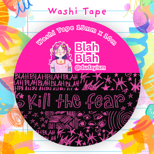 (UPCOMING) Blah Blah - Washi Tape