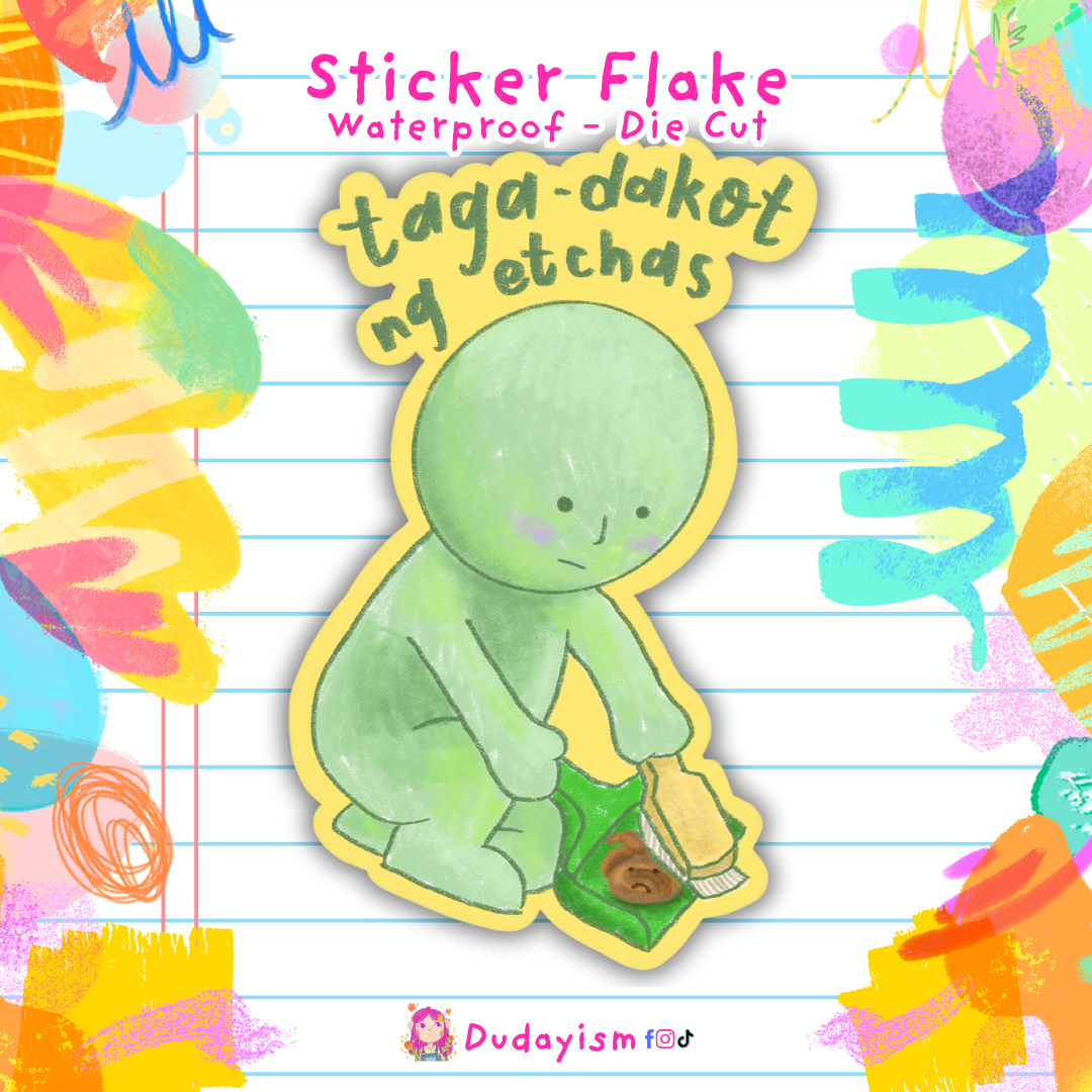 Taga-Dakot ng Etchas - Sticker Flake