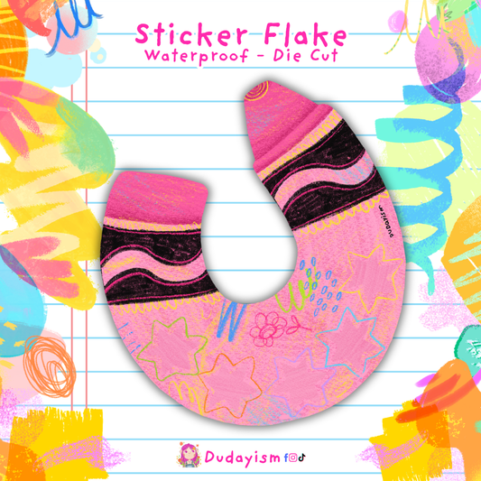Crayon - Sticker Flake