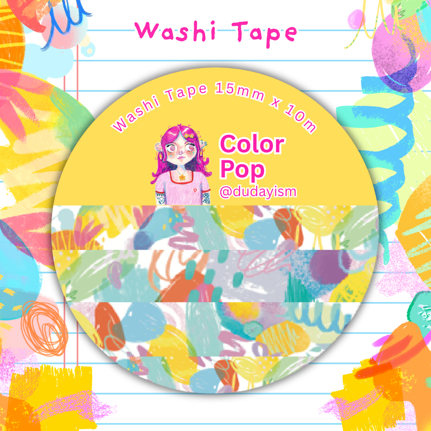 Color Pop - Washi Tape