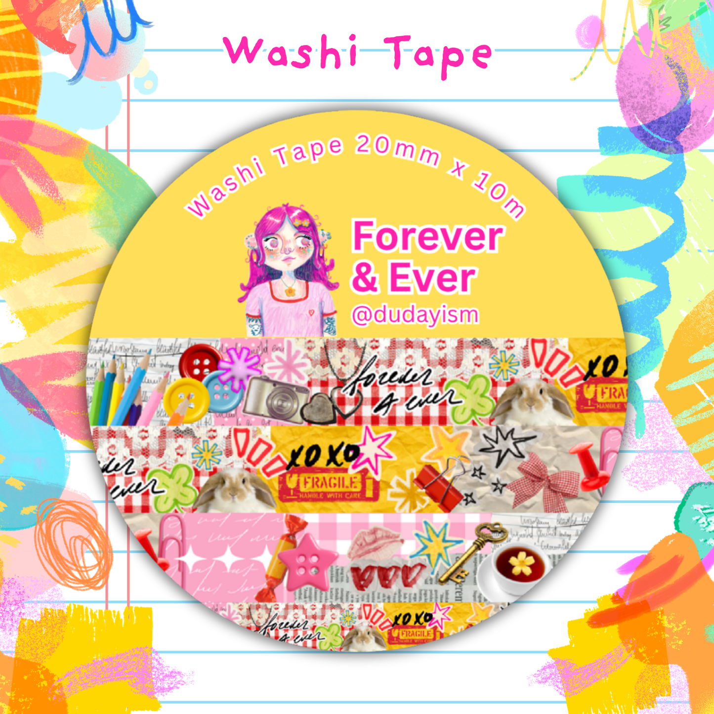 Forever &Ever - Washi Tape