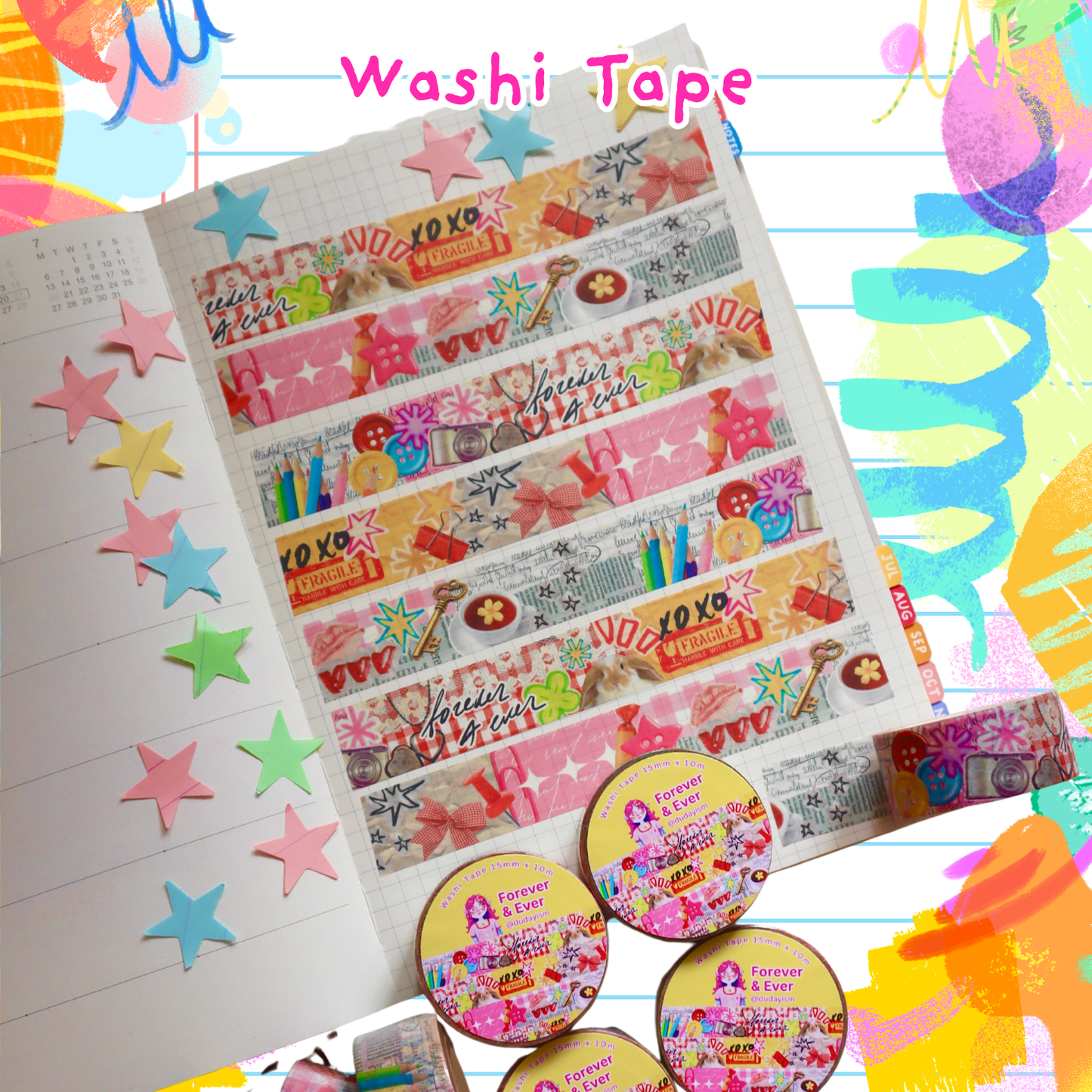 Forever &Ever - Washi Tape