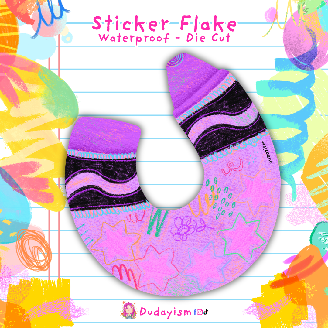 Crayon - Sticker Flake