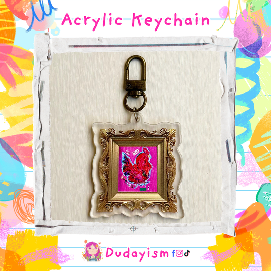 Do Not Chicken Out - Keychain