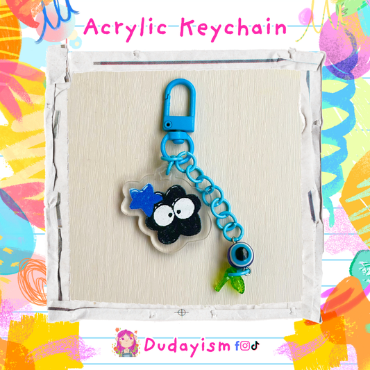 Blue Soot- Keychain