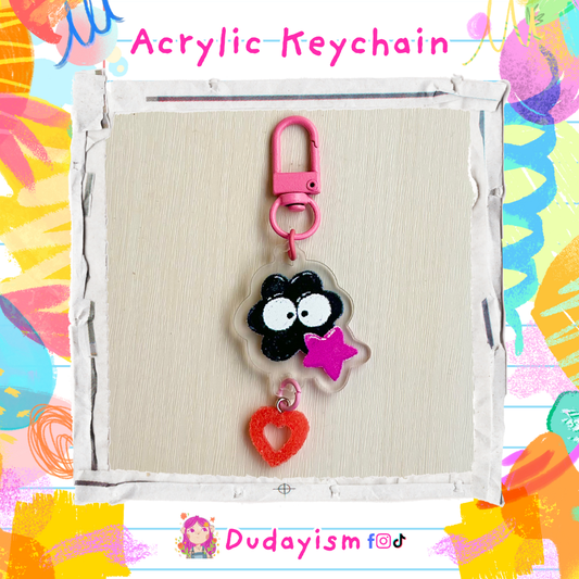 Pink Soot - Keychain
