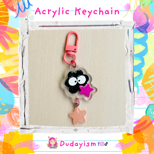 Pink Soot - Keychain