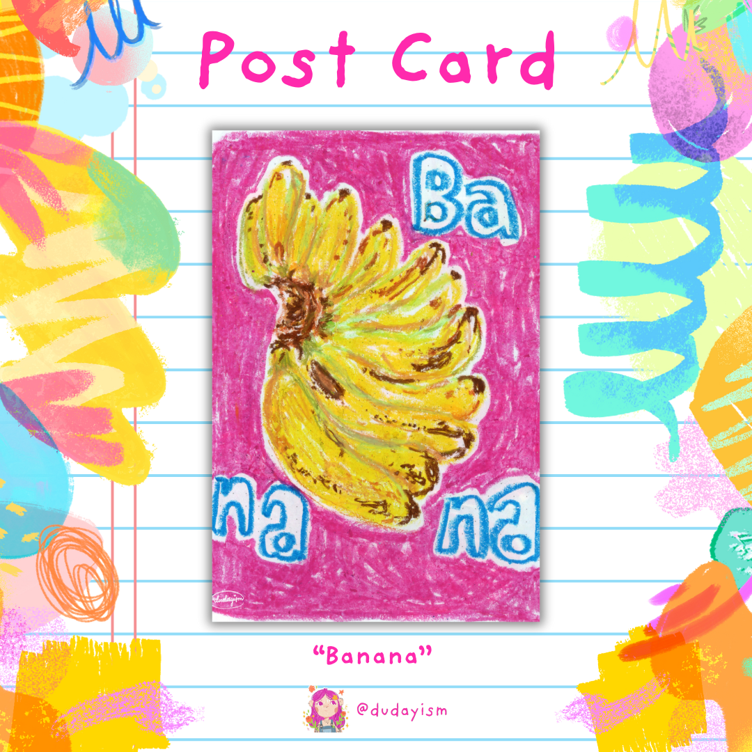 Banana - Post Card & Art Print