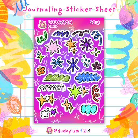 Fillers - Sticker Sheet