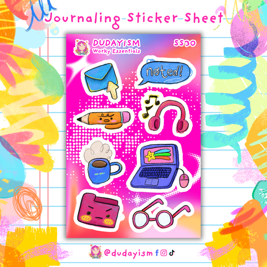 Worky Essentials - Sticker Sheet