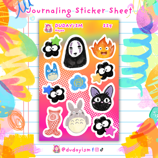 Hayao - Sticker Sheet