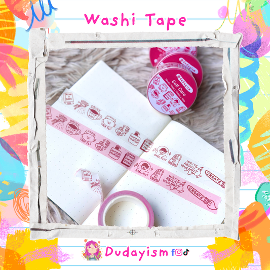 Self Care - Washi Tape
