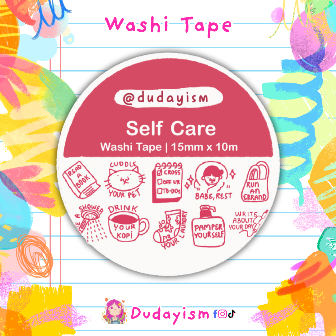 Self Care - Washi Tape