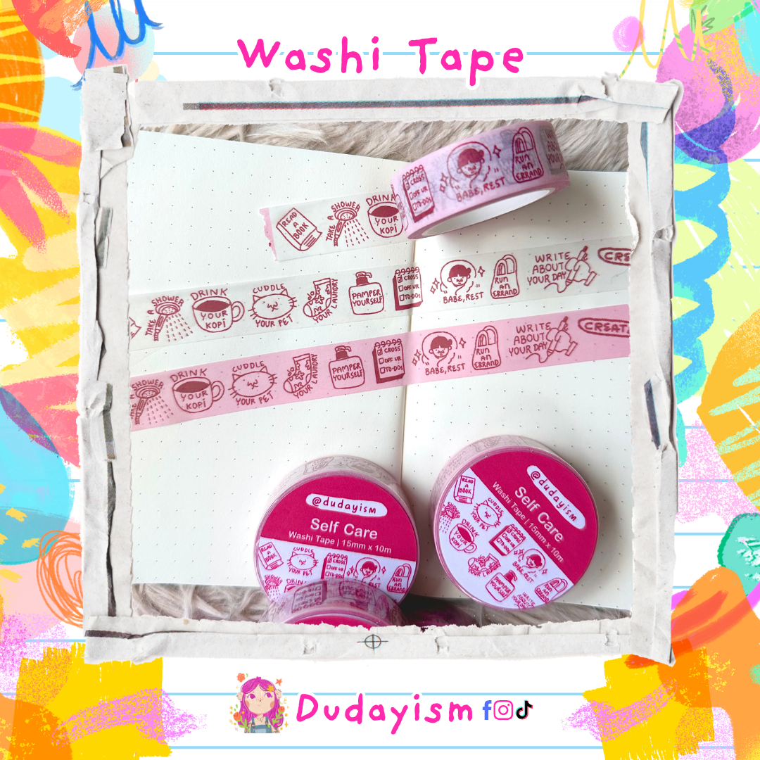 Self Care - Washi Tape