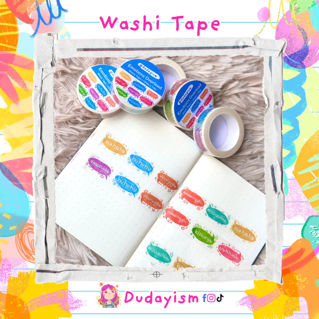 Emotions - Washi Tape